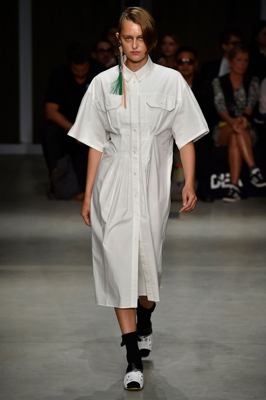 Fashion Week Milan Spring/Summer 2018 look 10 from the Atsushi Nakashima collection womenswear