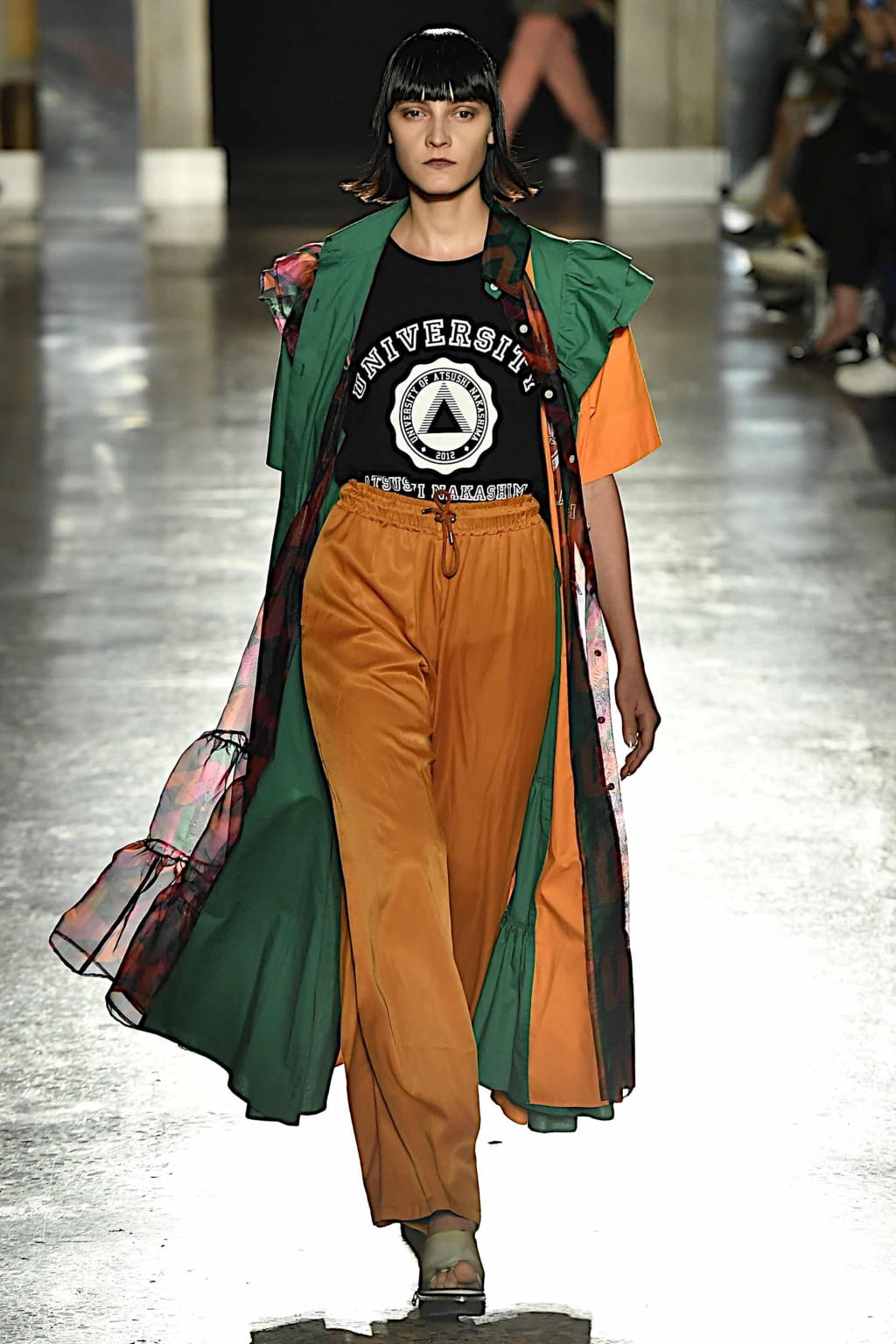 Fashion Week Milan Spring/Summer 2020 look 3 from the Atsushi Nakashima collection womenswear