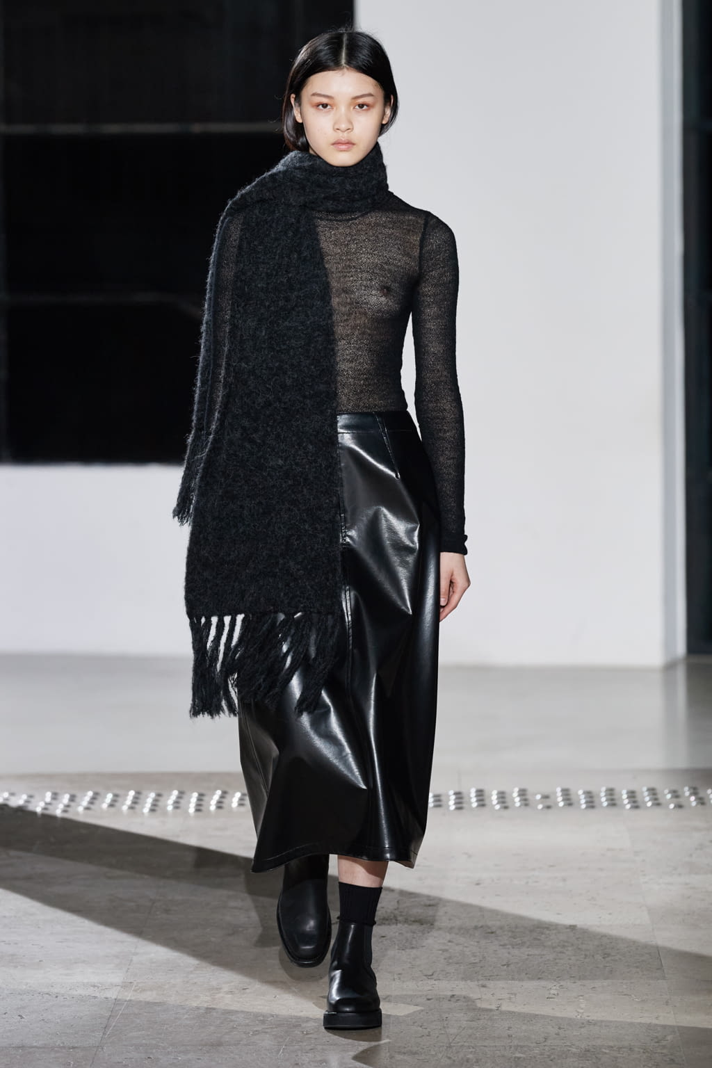 Fashion Week Paris Fall/Winter 2020 look 9 de la collection AURALEE menswear