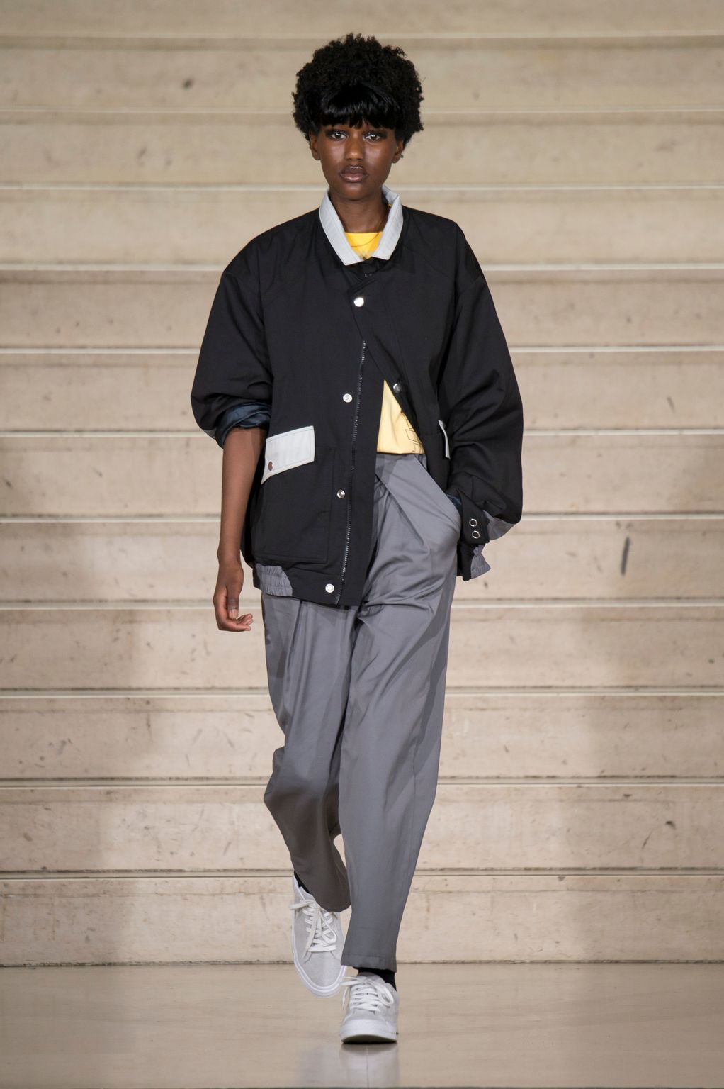 Fashion Week Paris Spring/Summer 2018 look 13 from the Avoc collection menswear