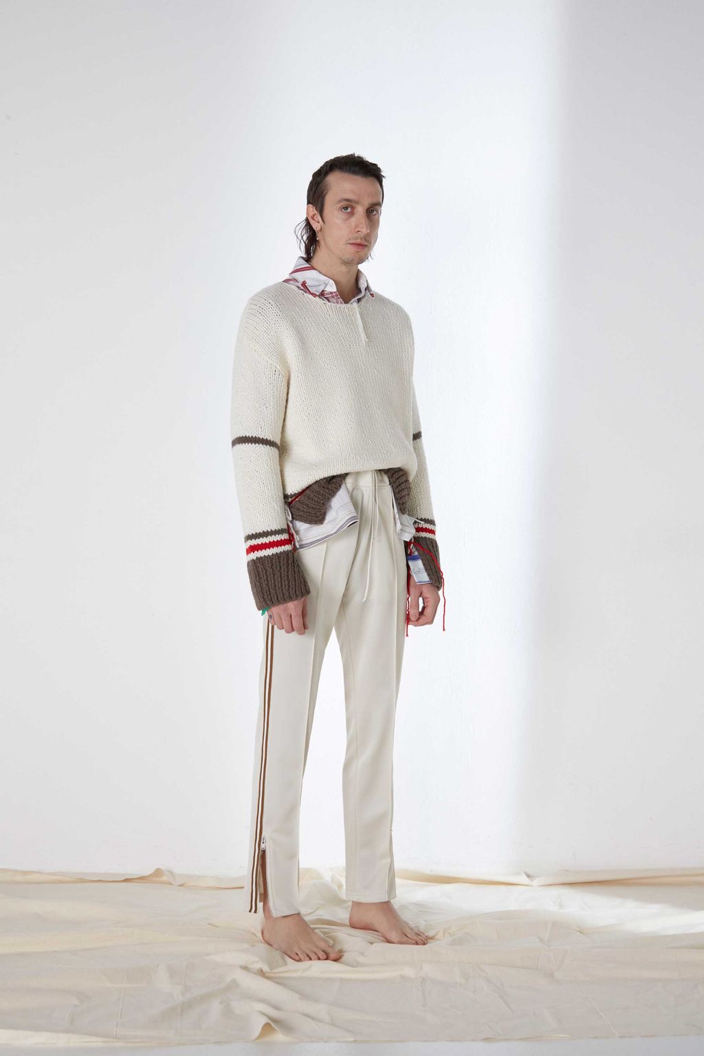 Fashion Week Paris Fall/Winter 2017 look 10 from the Maison Margiela collection menswear