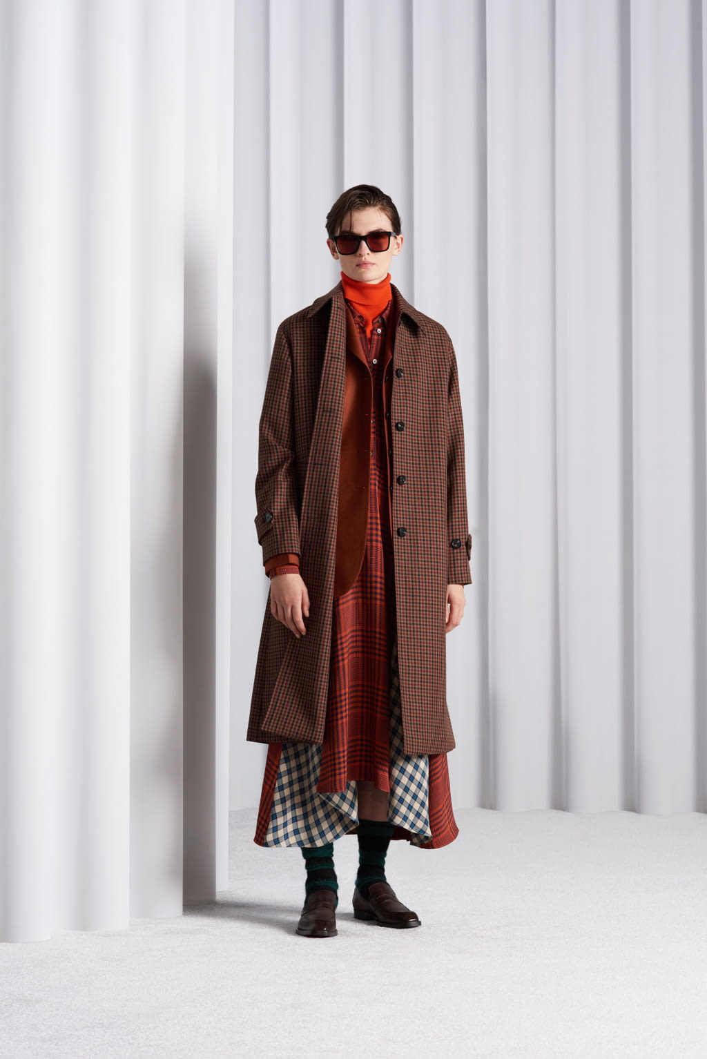 Fashion Week Paris Fall/Winter 2021 look 7 de la collection Paul Smith womenswear