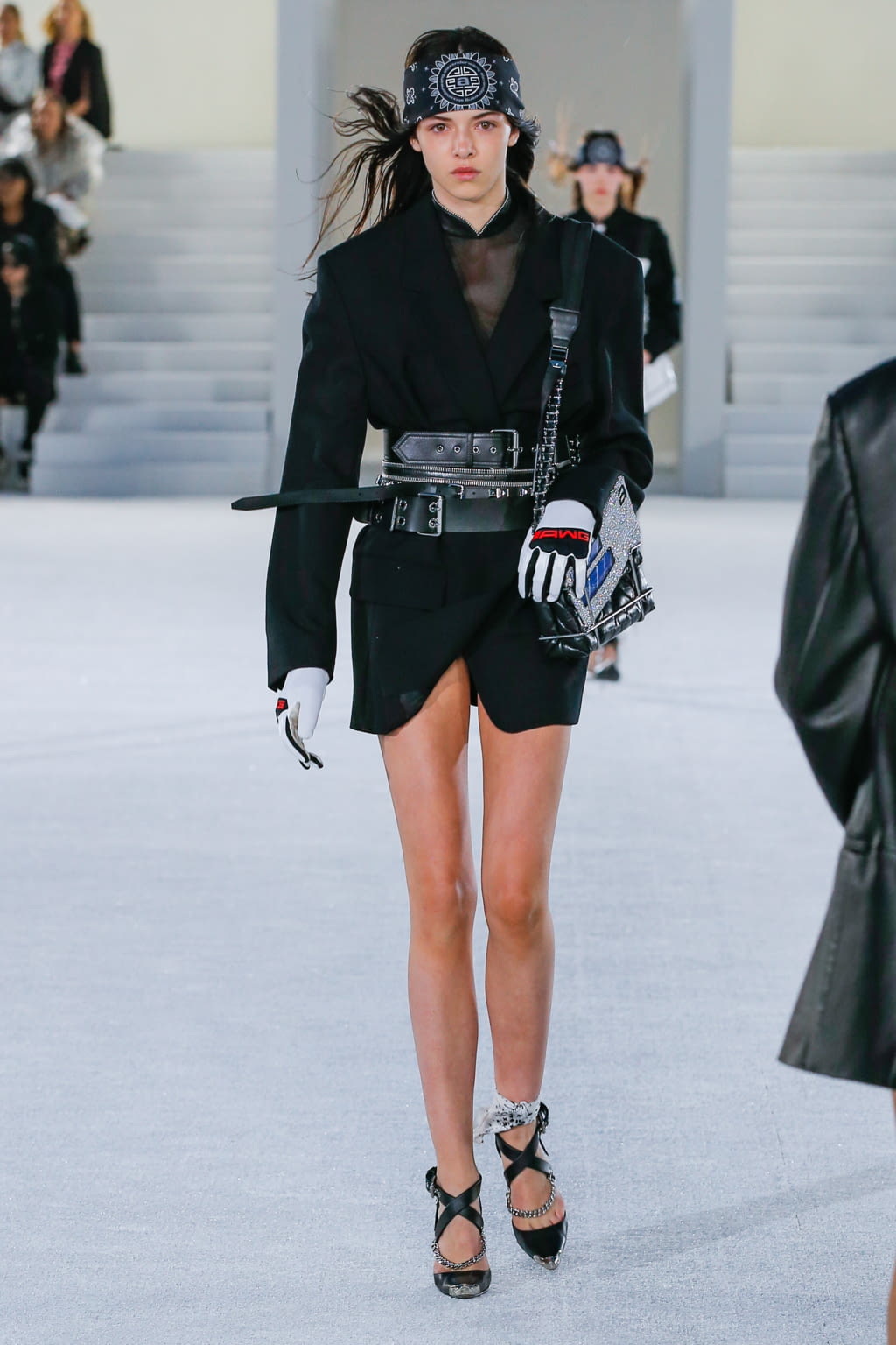 Fashion Week New York Spring/Summer 2019 look 10 from the Alexander Wang collection 女装