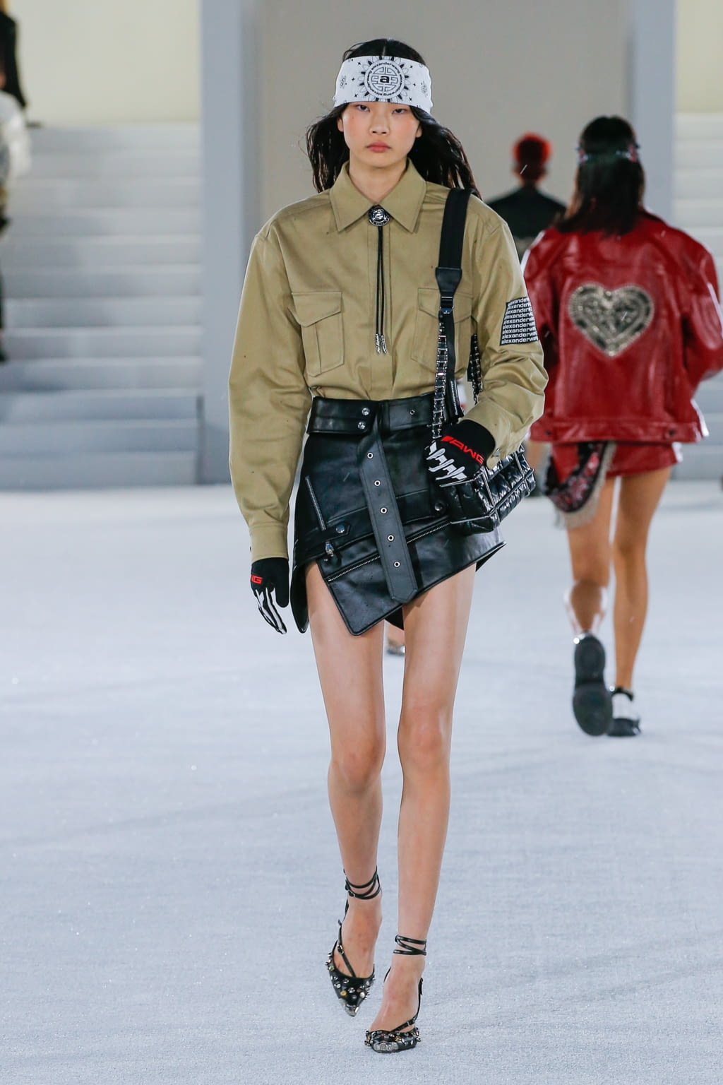 Fashion Week New York Spring/Summer 2019 look 12 from the Alexander Wang collection womenswear