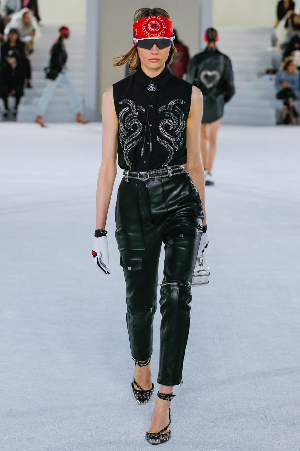 Fashion Week New York Spring/Summer 2019 look 13 from the Alexander Wang collection womenswear