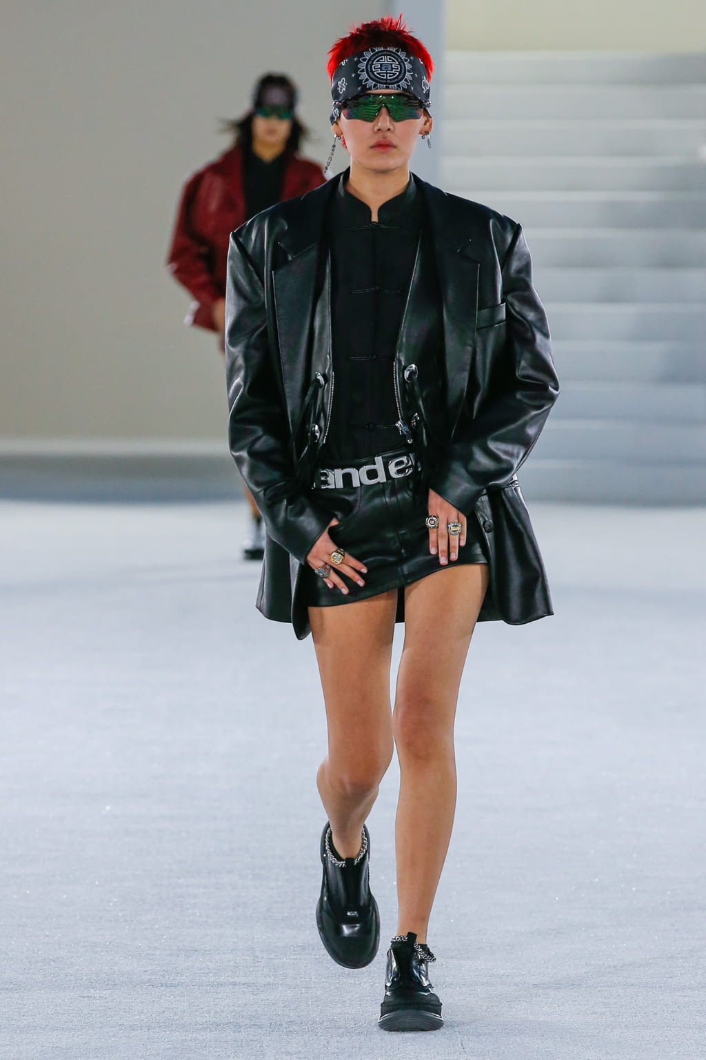 Fashion Week New York Spring/Summer 2019 look 3 from the Alexander Wang collection womenswear