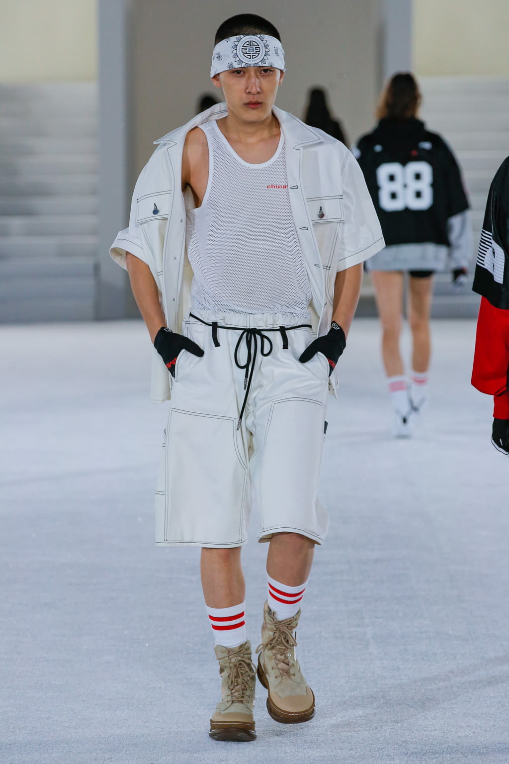Fashion Week New York Spring/Summer 2019 look 42 from the Alexander Wang collection womenswear