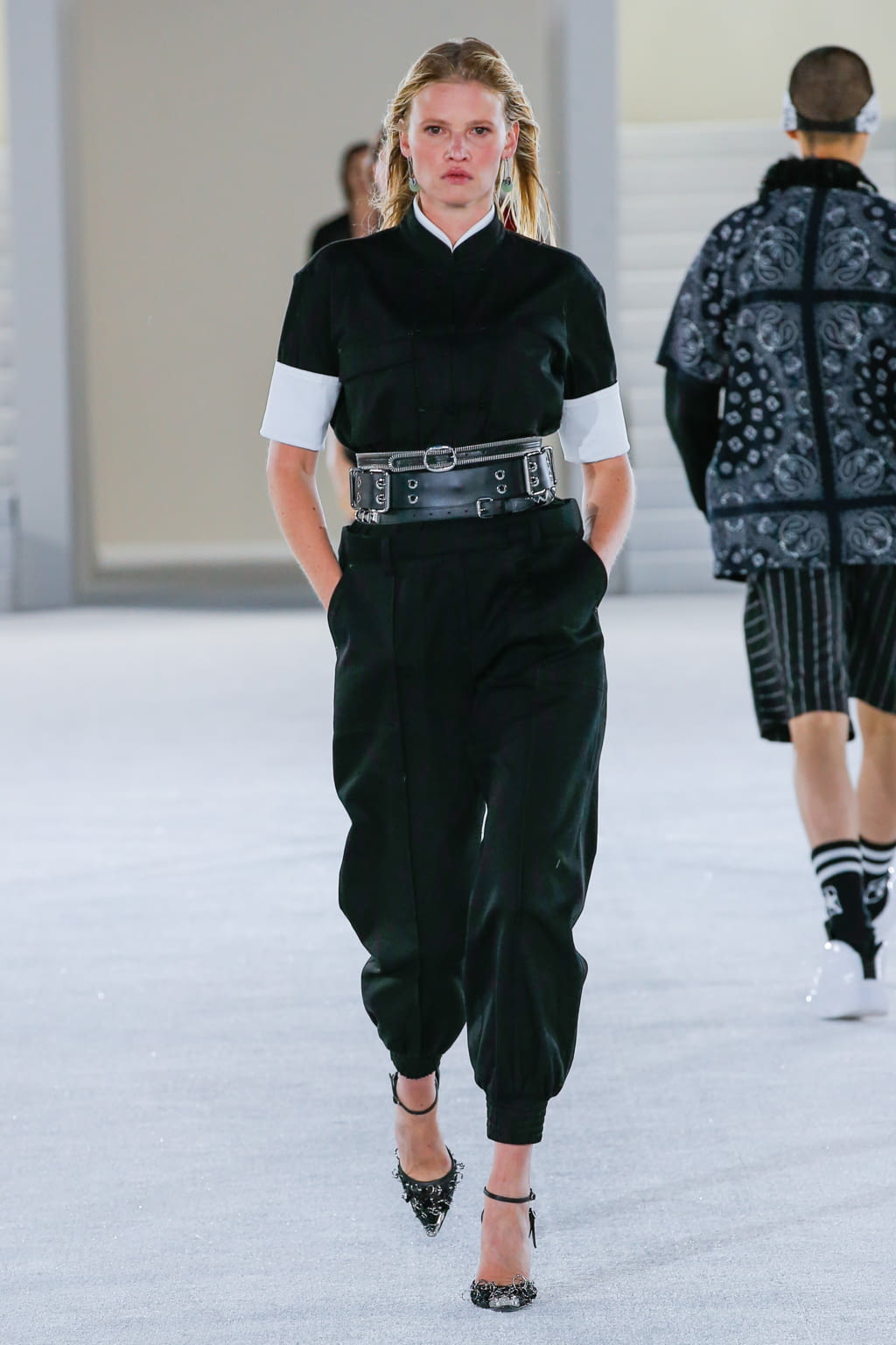 Fashion Week New York Spring/Summer 2019 look 47 from the Alexander Wang collection womenswear