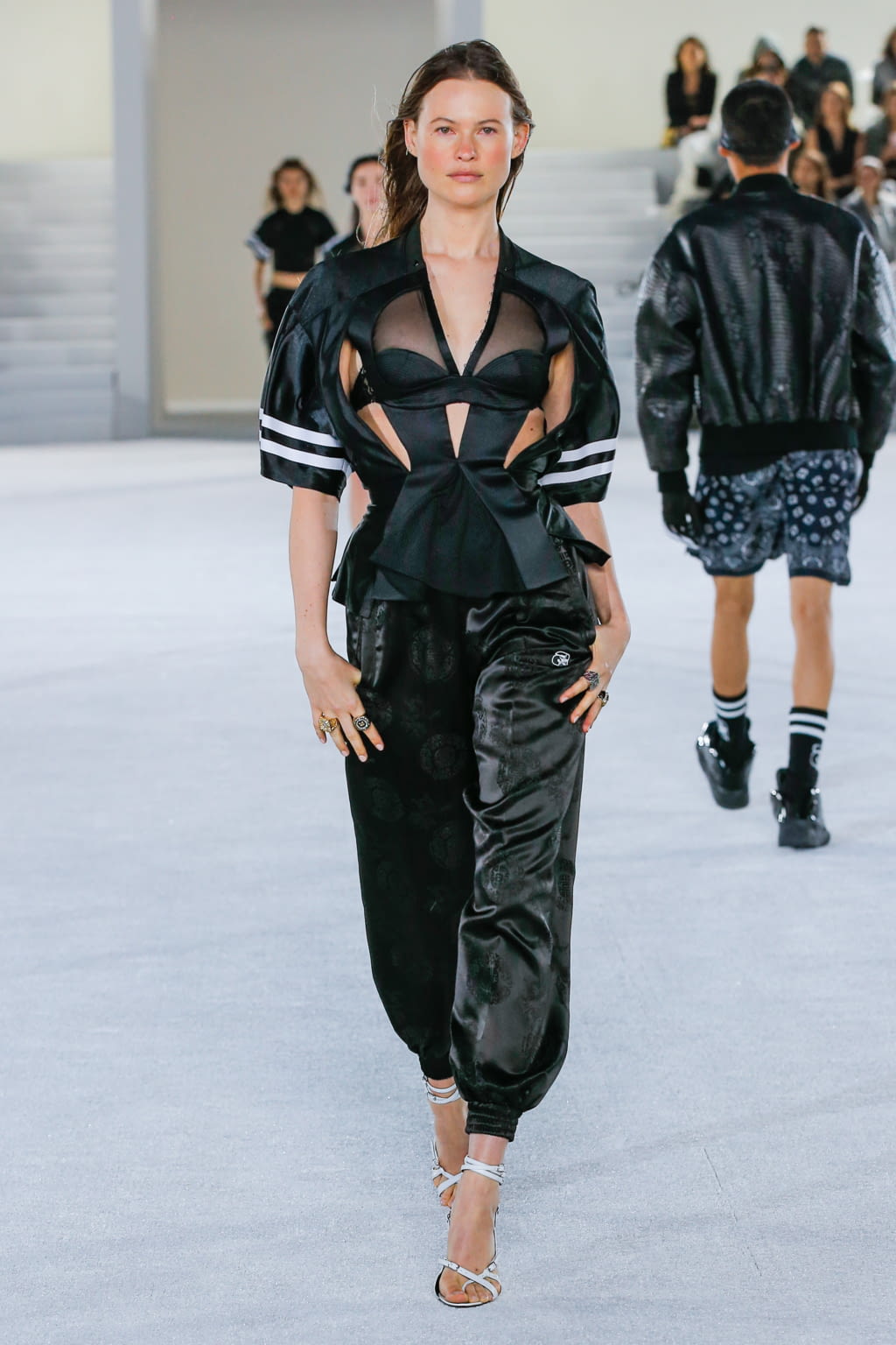 Fashion Week New York Spring/Summer 2019 look 48 from the Alexander Wang collection womenswear