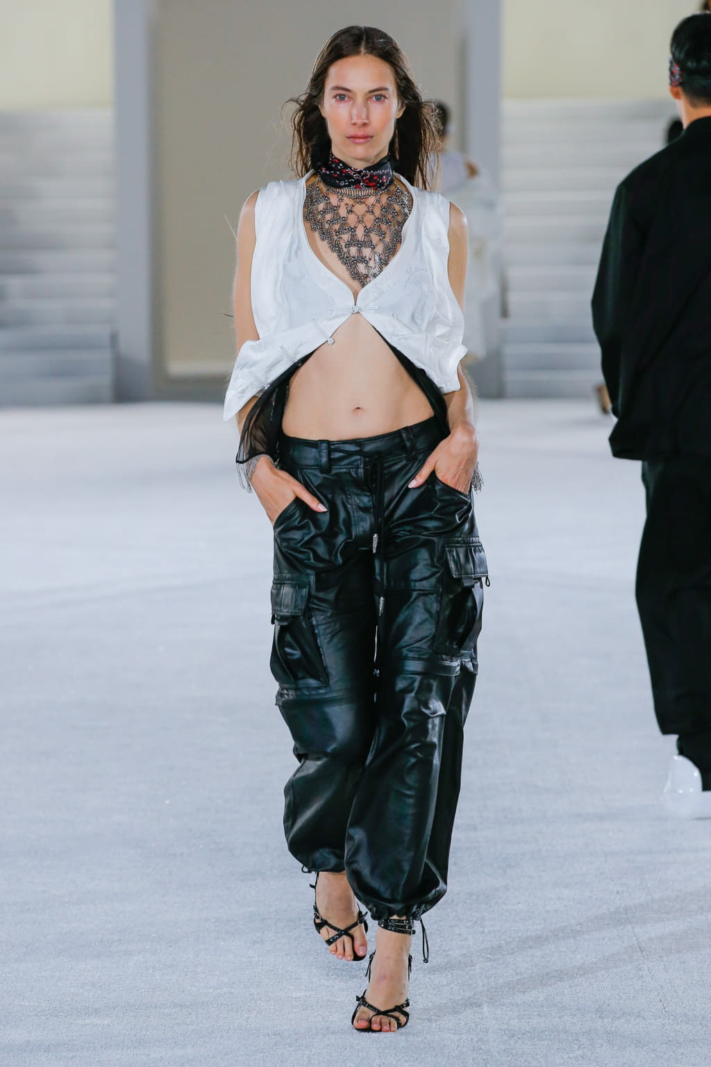 Fashion Week New York Spring/Summer 2019 look 51 from the Alexander Wang collection 女装