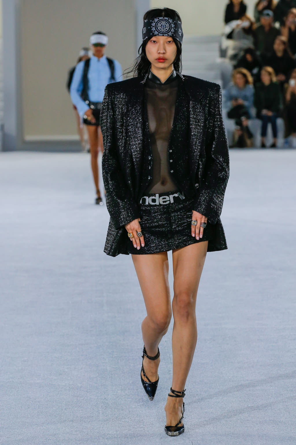 Fashion Week New York Spring/Summer 2019 look 6 from the Alexander Wang collection womenswear