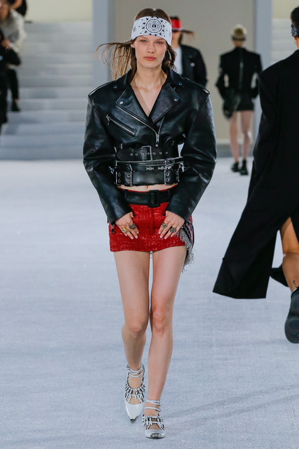 Fashion Week New York Spring/Summer 2019 look 8 from the Alexander Wang collection 女装