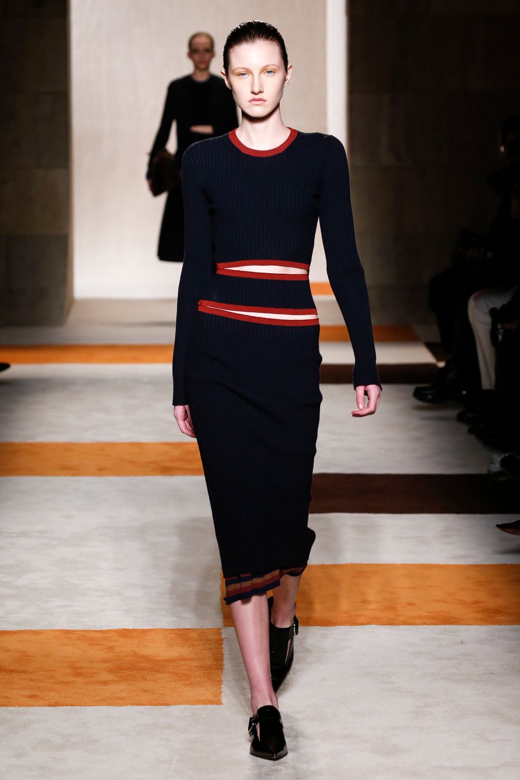 Fashion Week New York Fall/Winter 2016 look 18 from the Victoria Beckham collection womenswear