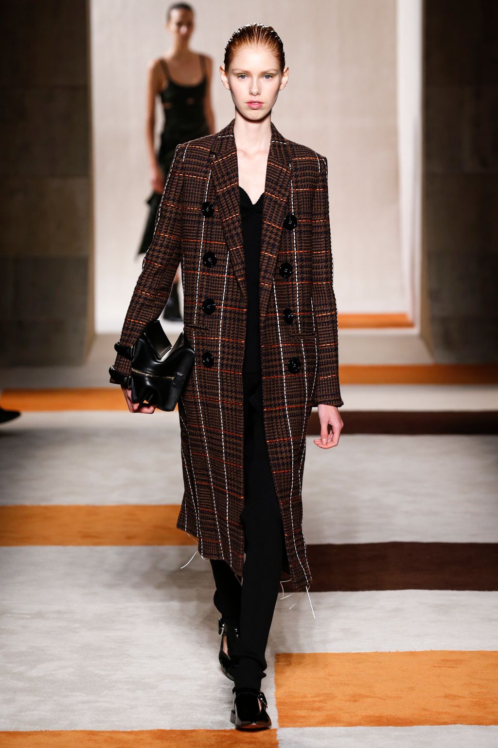 Fashion Week New York Fall/Winter 2016 look 22 from the Victoria Beckham collection 女装