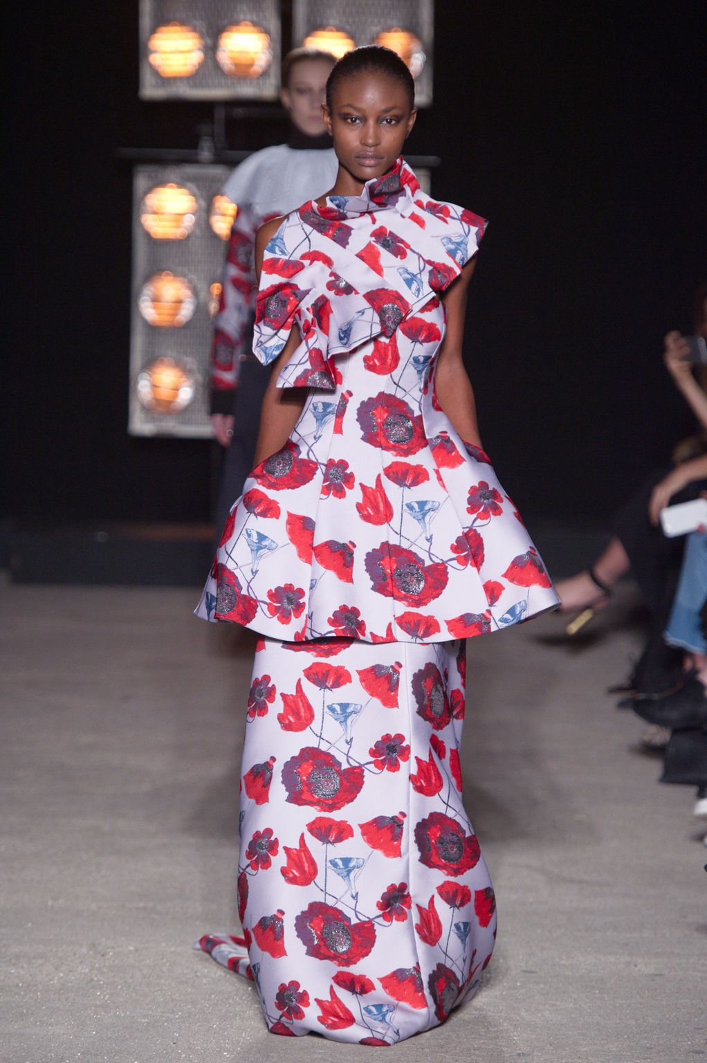 Fashion Week London Fall/Winter 2016 look 15 from the Osman collection 女装