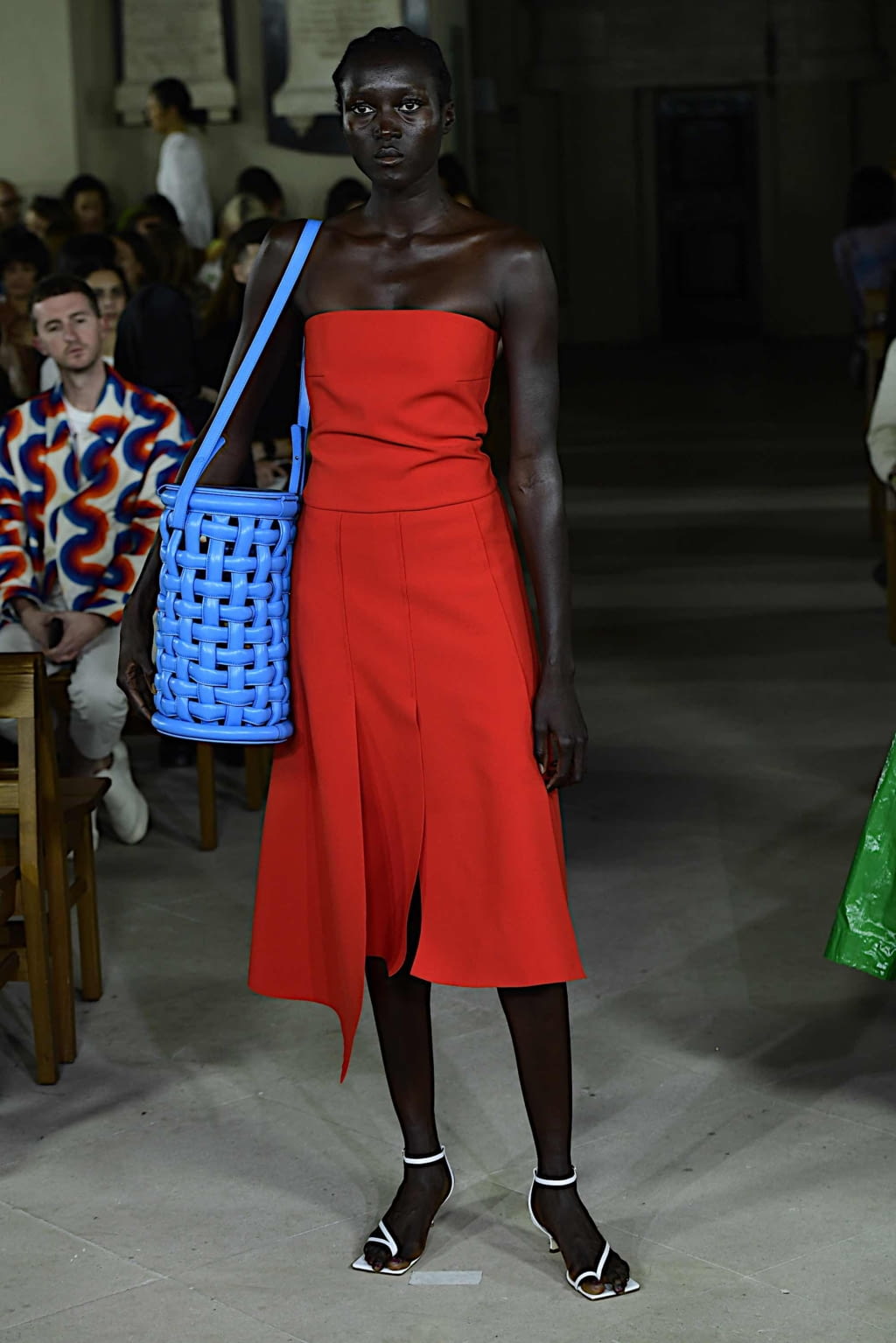 Fashion Week London Spring/Summer 2020 look 23 from the A.W.A.K.E MODE collection womenswear