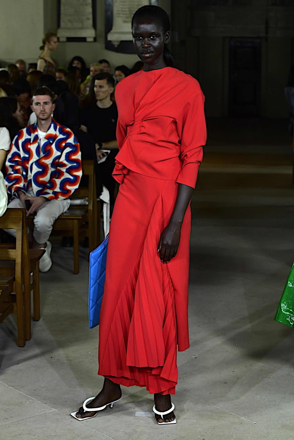 Fashion Week London Spring/Summer 2020 look 33 from the A.W.A.K.E MODE collection womenswear