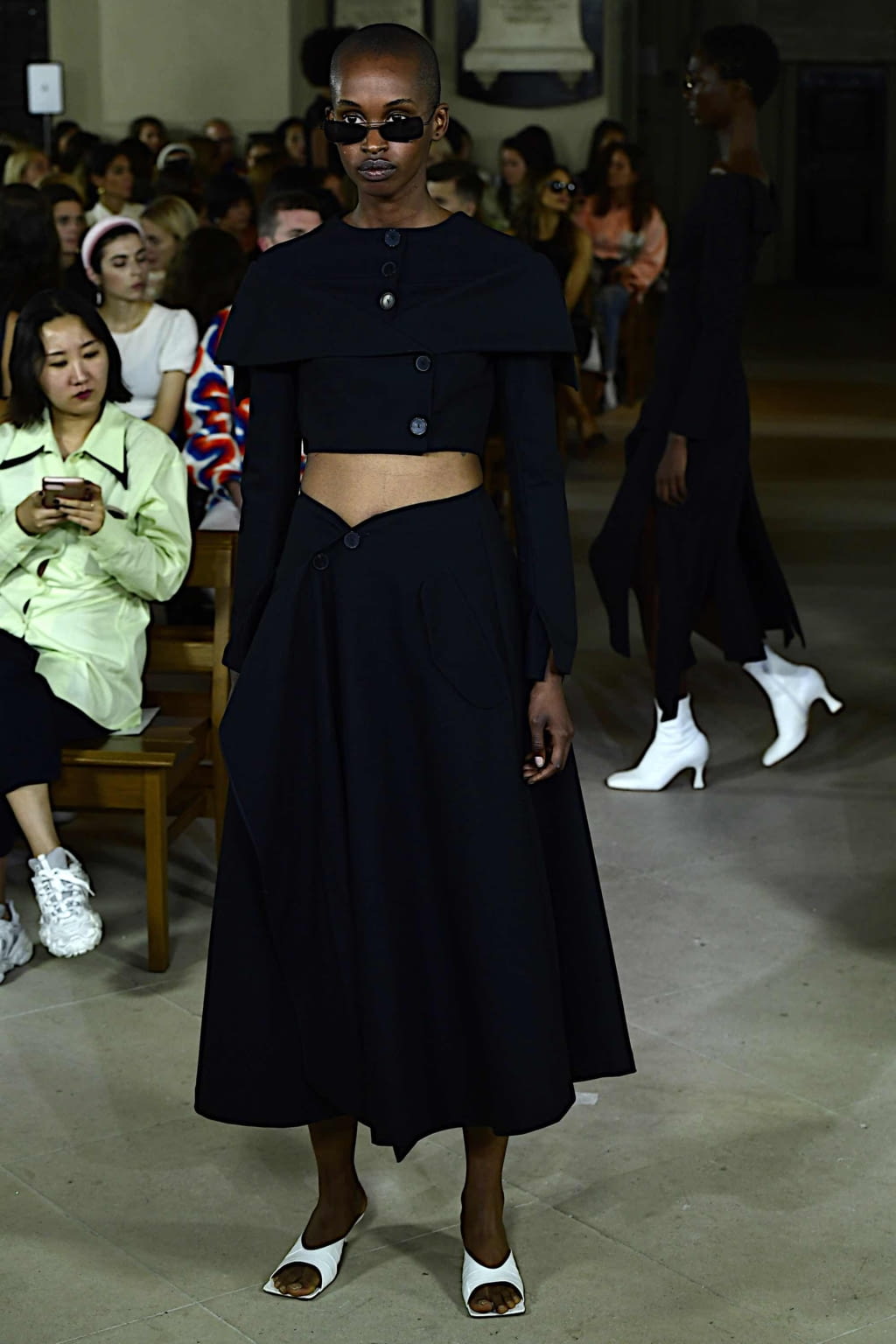 Fashion Week London Spring/Summer 2020 look 37 from the A.W.A.K.E MODE collection womenswear