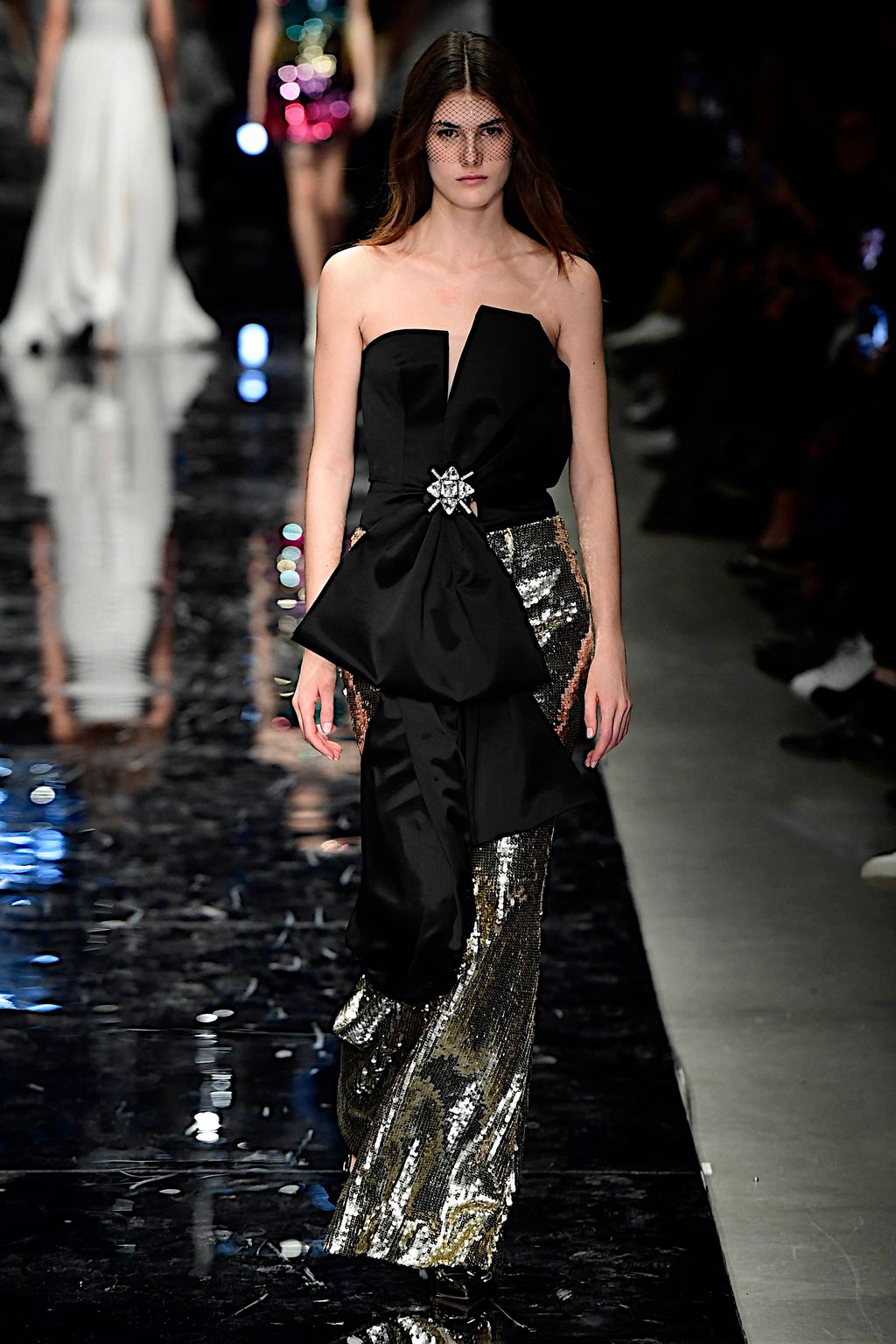 Fashion Week Paris Spring/Summer 2019 look 12 from the Azzaro collection 高级定制
