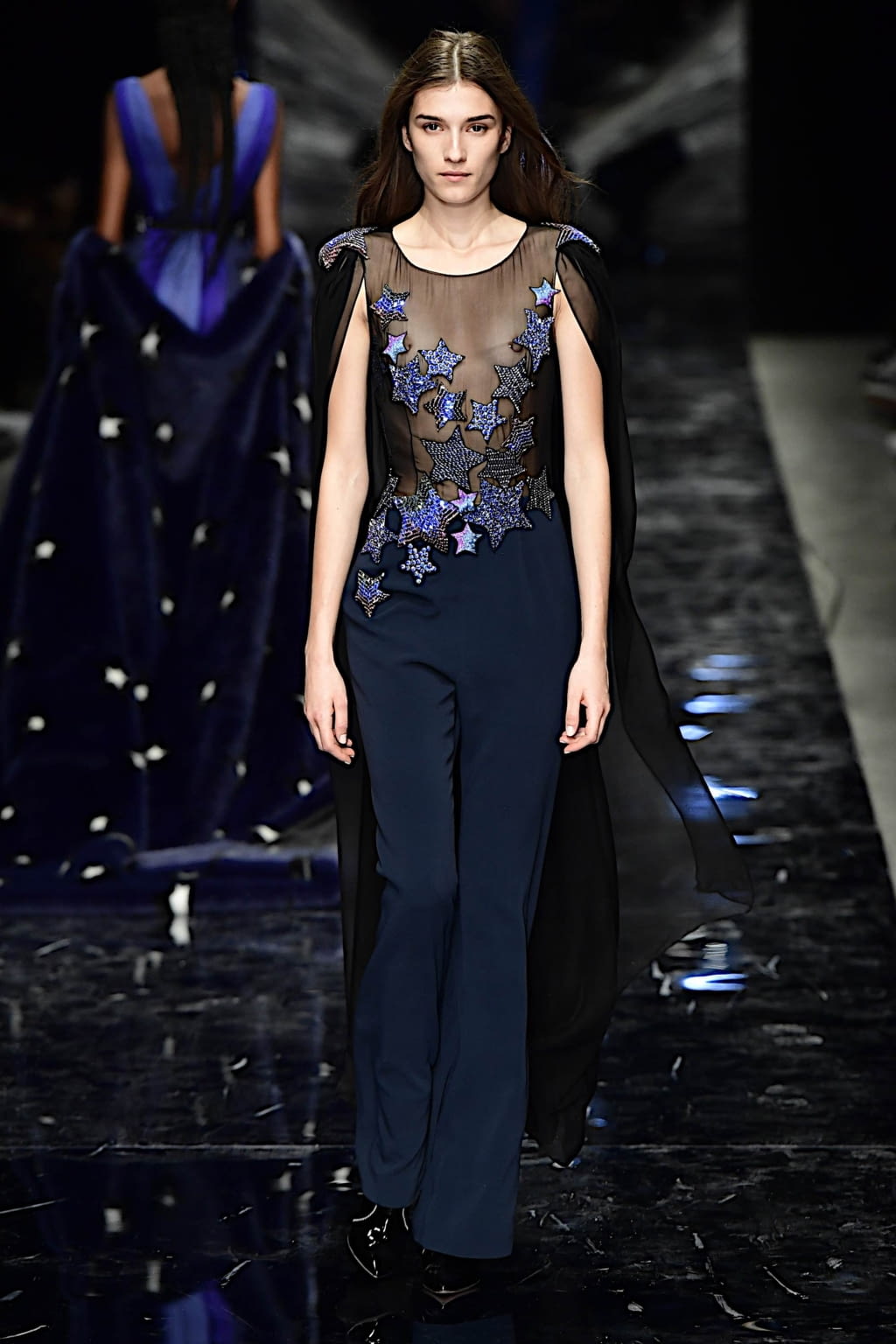Fashion Week Paris Spring/Summer 2019 look 31 from the Azzaro collection couture