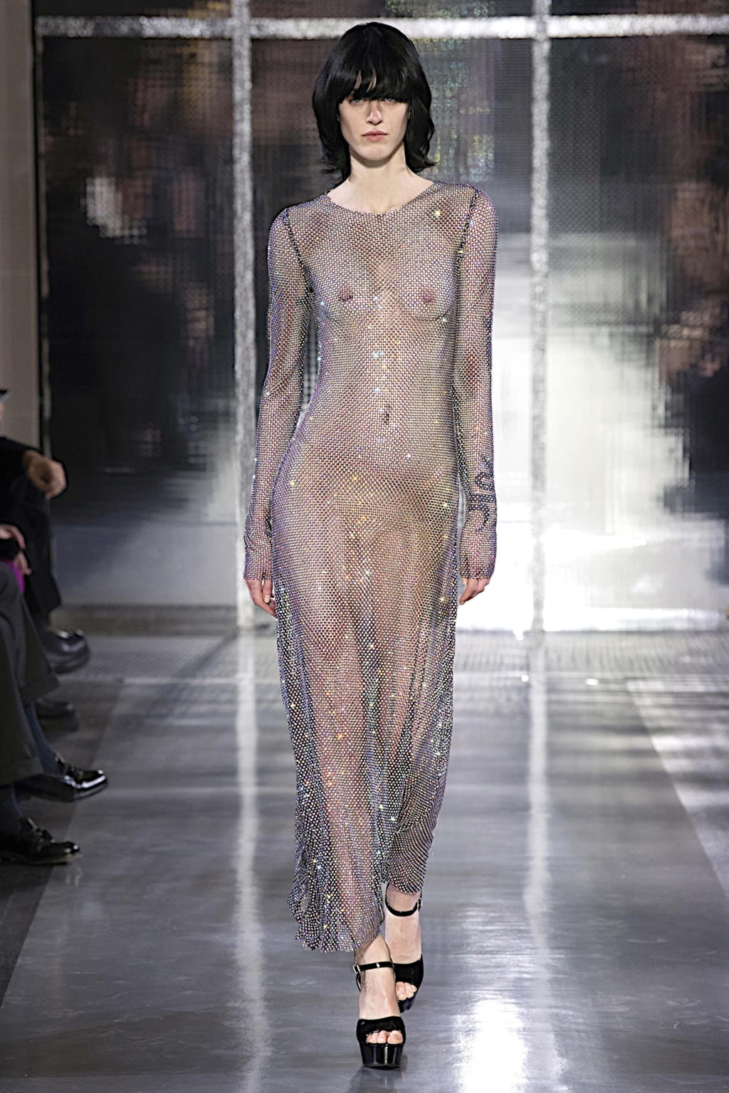 Fashion Week Paris Spring/Summer 2020 look 2 from the Azzaro collection couture