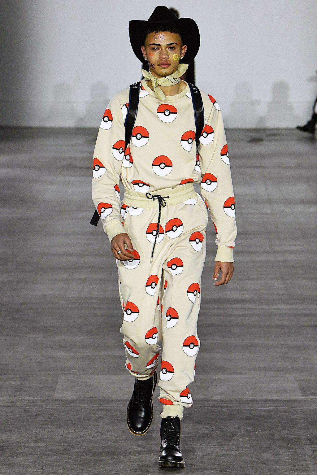 Fashion Week London Fall/Winter 2019 look 1 from the Bobby Abley collection menswear