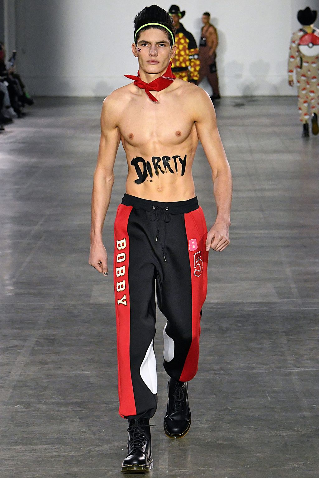Fashion Week London Fall/Winter 2019 look 3 from the Bobby Abley collection menswear