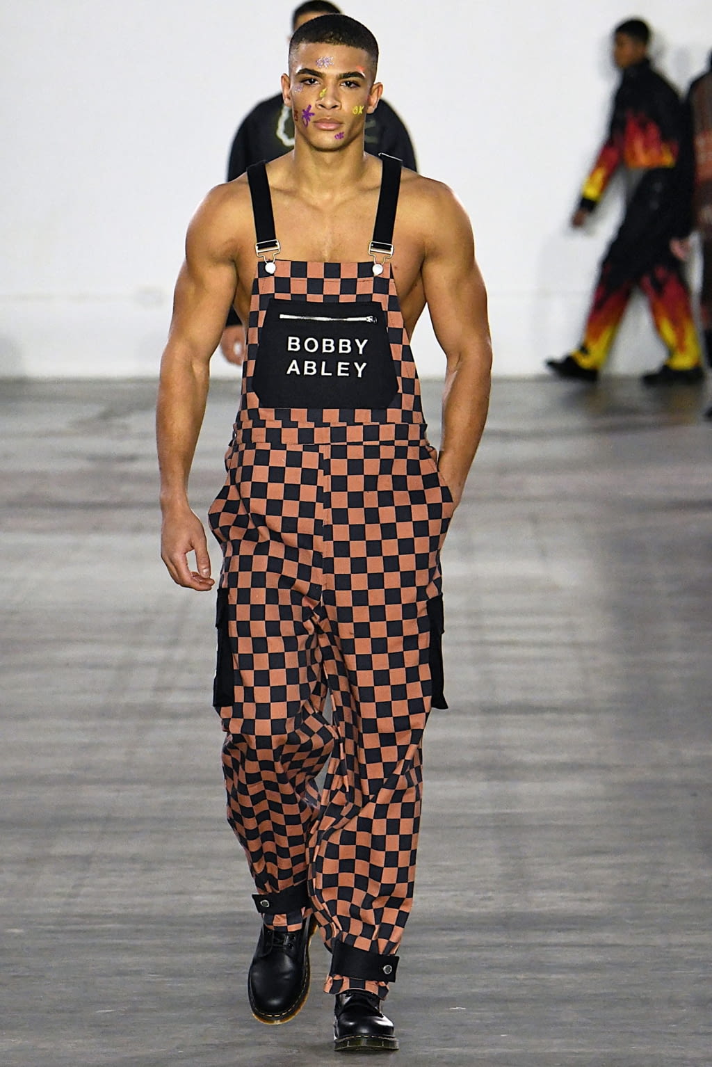 Fashion Week London Fall/Winter 2019 look 5 de la collection Bobby Abley menswear