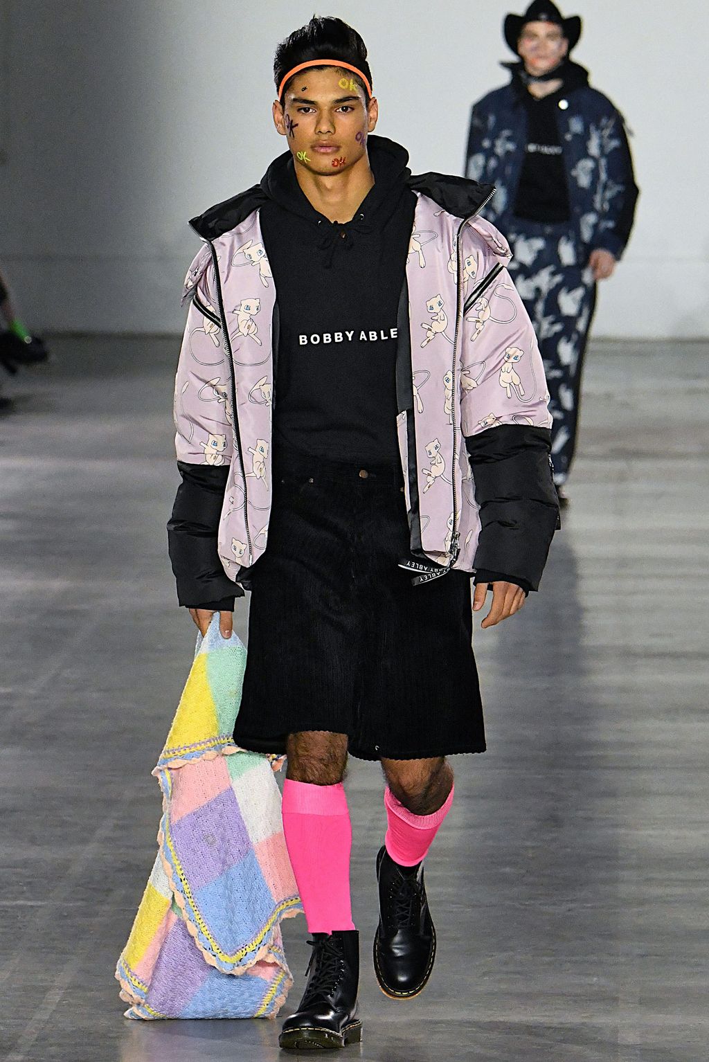 Fashion Week London Fall/Winter 2019 look 19 from the Bobby Abley collection menswear