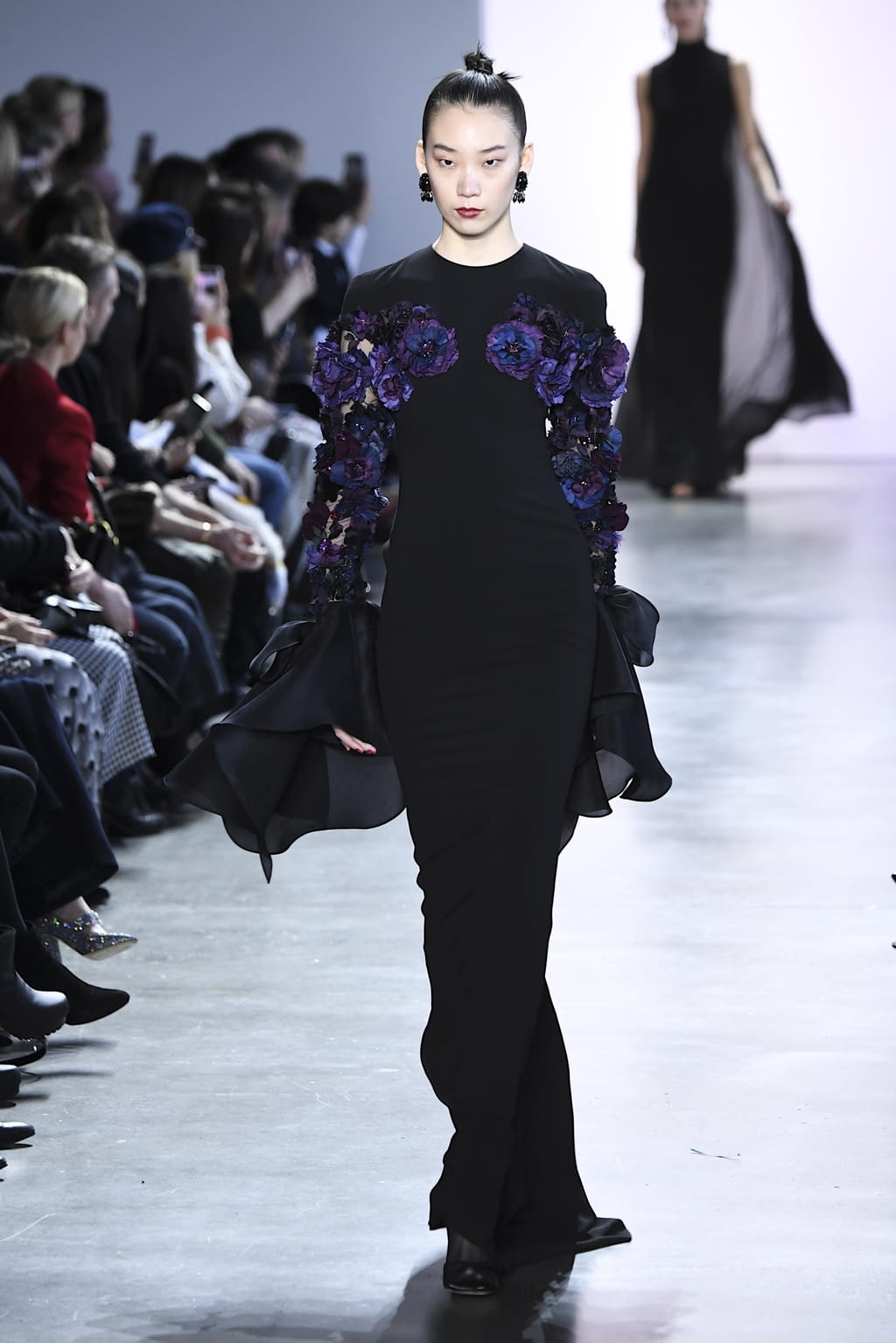Fashion Week New York Fall/Winter 2020 look 32 from the Badgley Mischka collection womenswear
