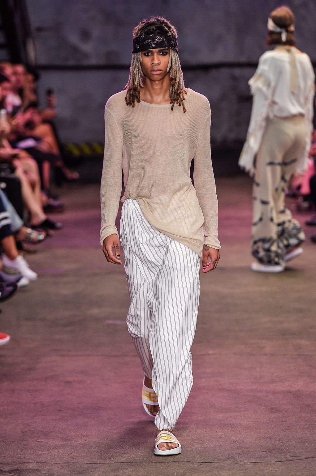 Fashion Week New York Spring/Summer 2017 look 6 from the Baja East collection womenswear