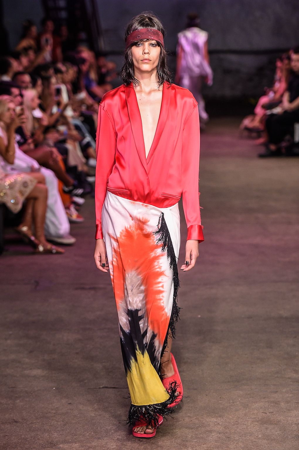 Fashion Week New York Spring/Summer 2017 look 49 from the Baja East collection womenswear