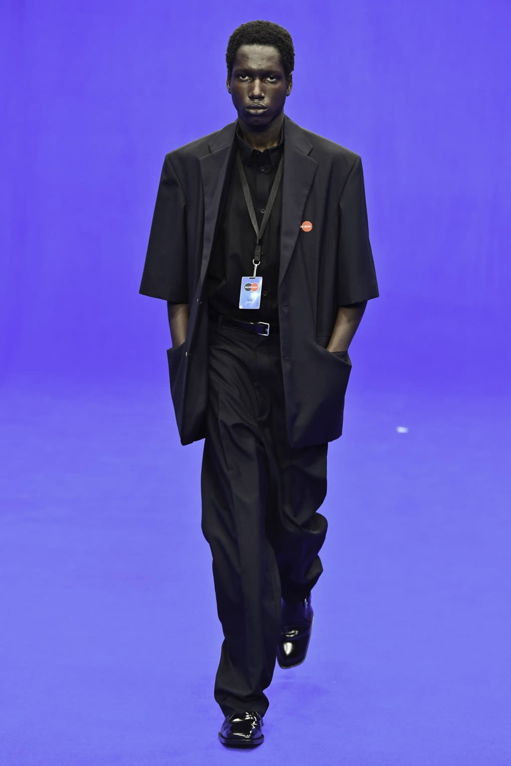 Fashion Week Paris Spring/Summer 2020 look 4 de la collection Balenciaga menswear