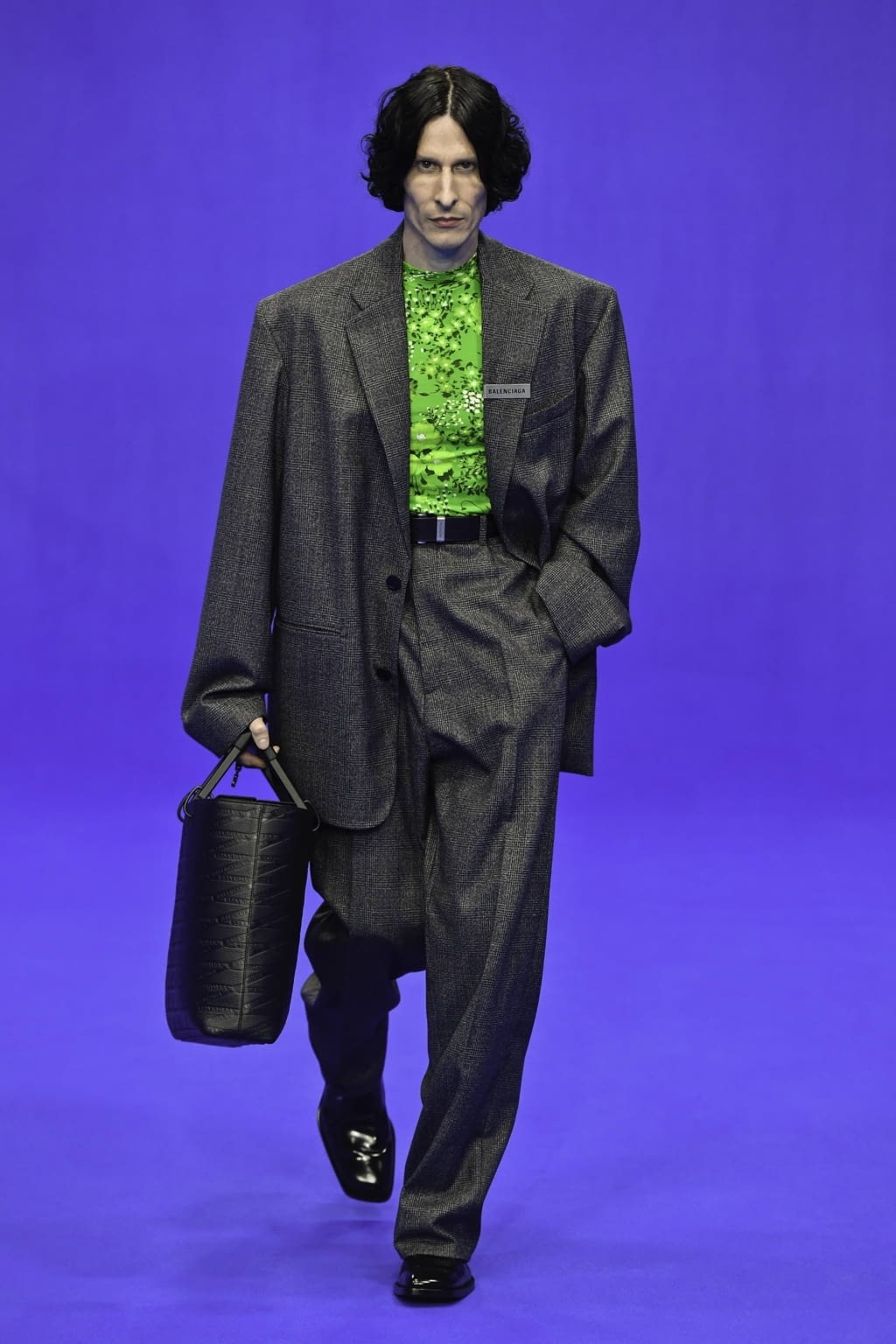 Fashion Week Paris Spring/Summer 2020 look 16 de la collection Balenciaga menswear