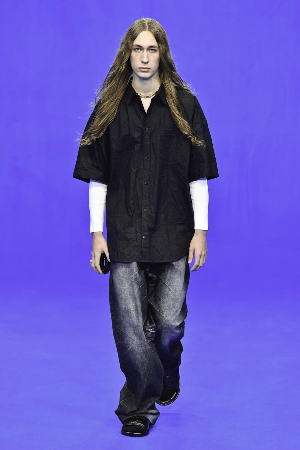 Fashion Week Paris Spring/Summer 2020 look 62 from the Balenciaga collection menswear