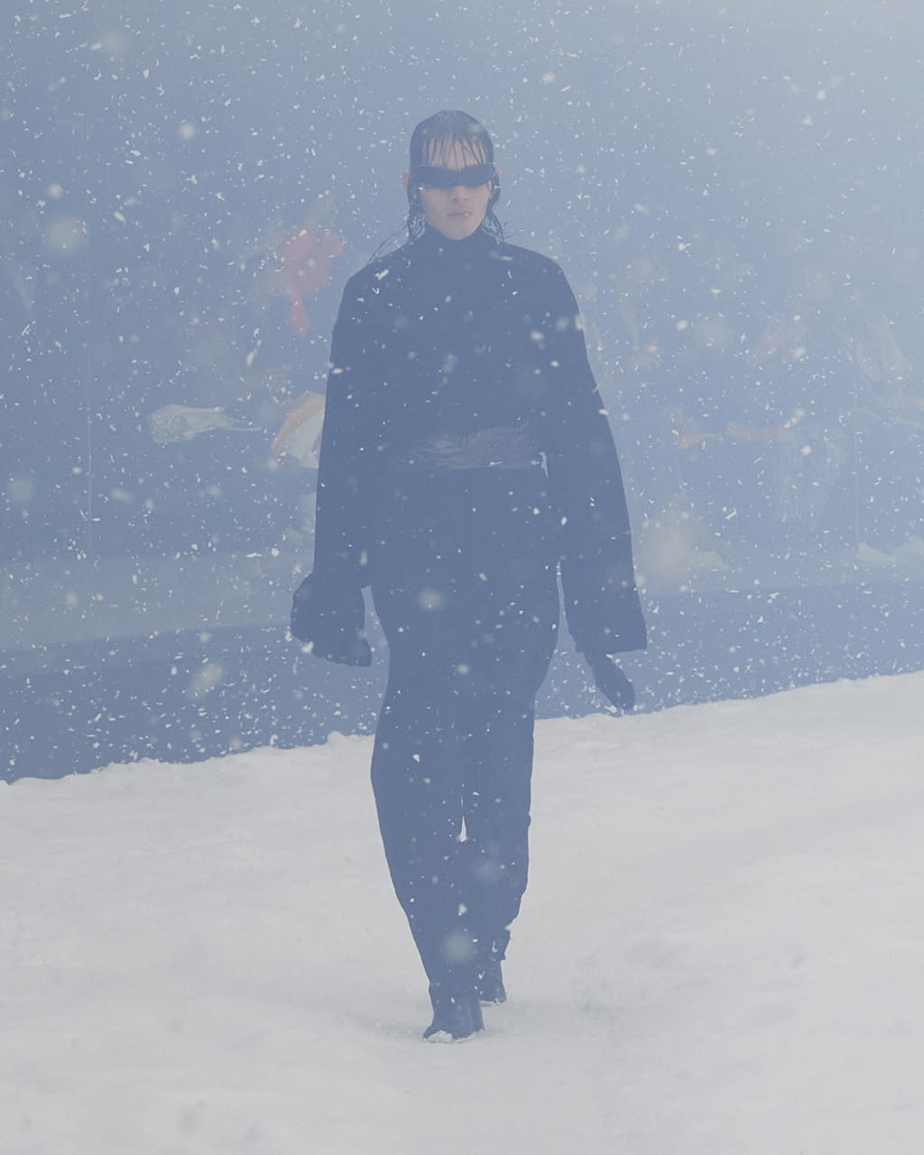 Fashion Week Paris Fall/Winter 2022 look 4 from the Balenciaga collection womenswear