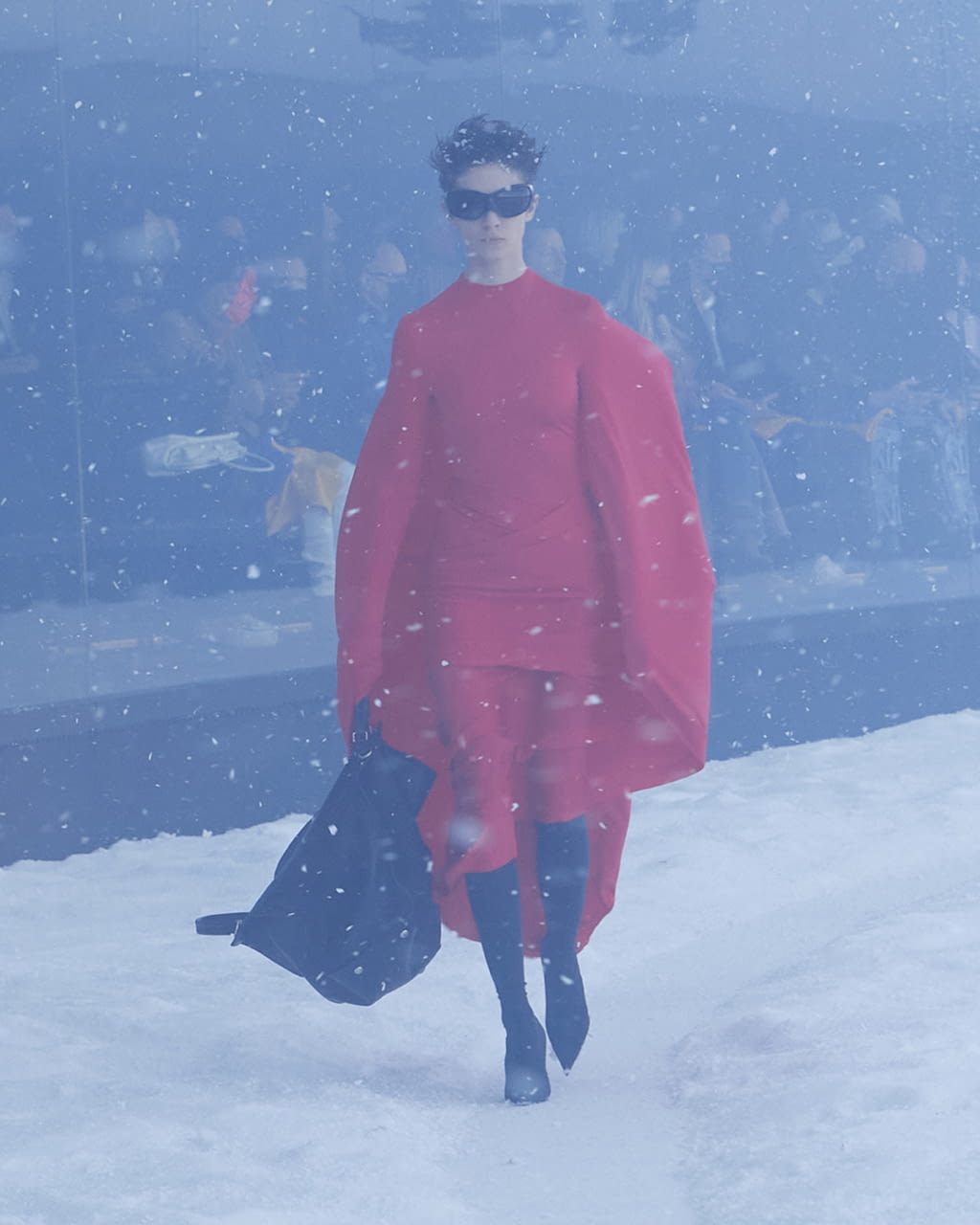Fashion Week Paris Fall/Winter 2022 look 55 de la collection Balenciaga womenswear