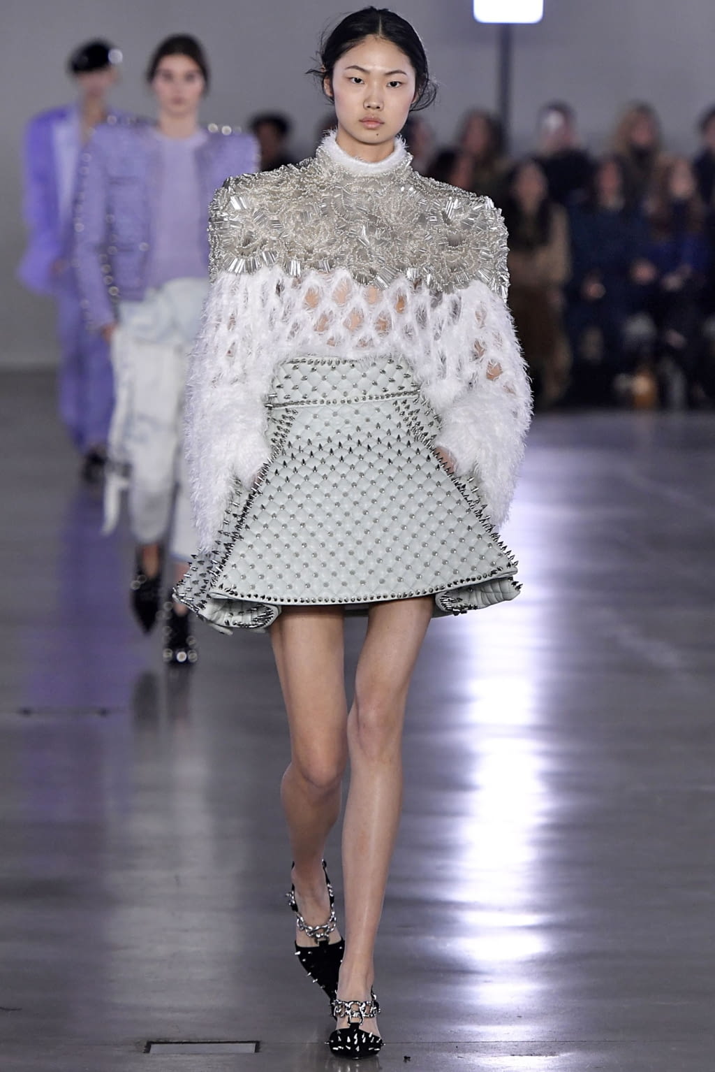 Fashion Week Paris Fall/Winter 2019 look 52 from the Balmain collection womenswear