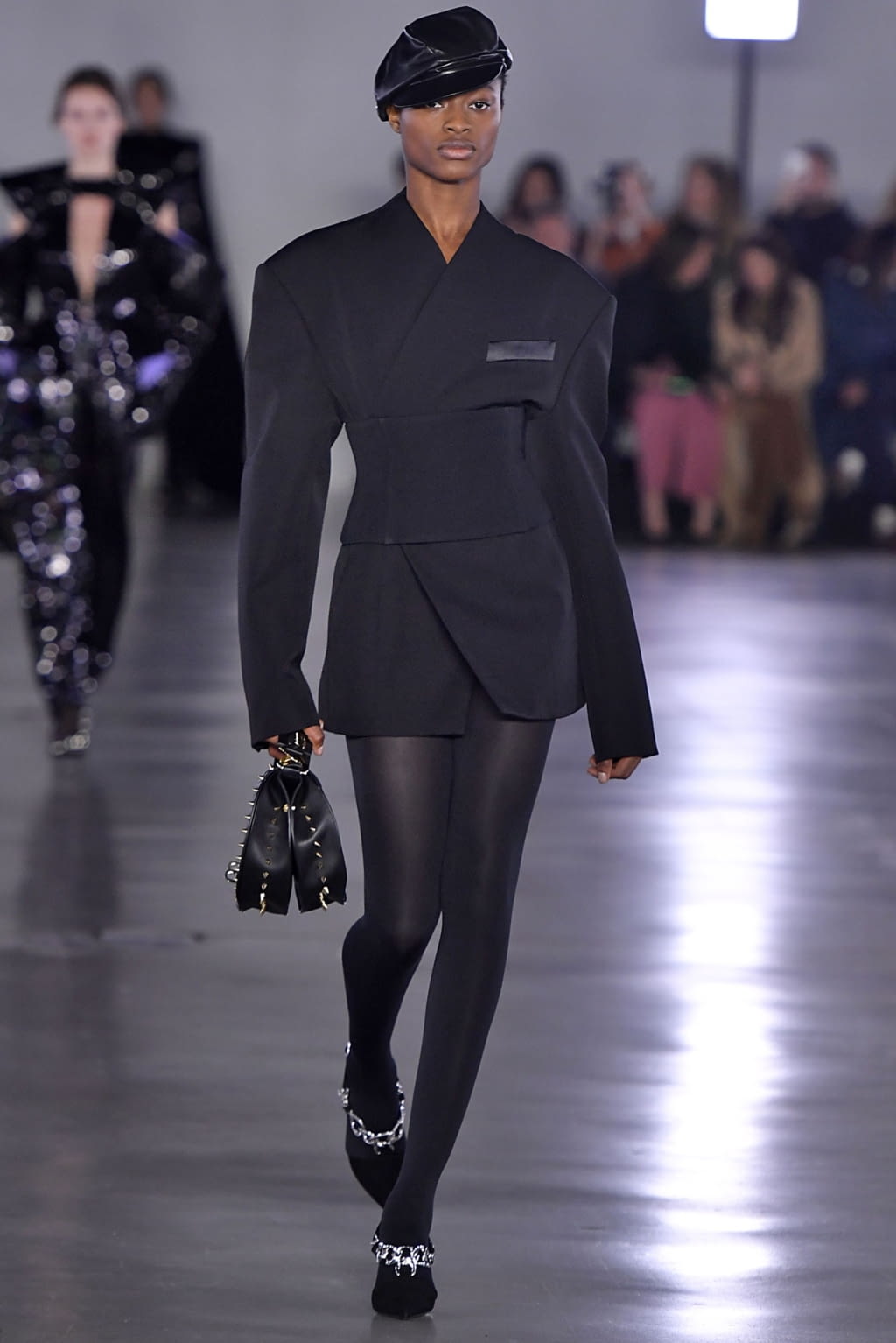 Fashion Week Paris Fall/Winter 2019 look 73 from the Balmain collection womenswear