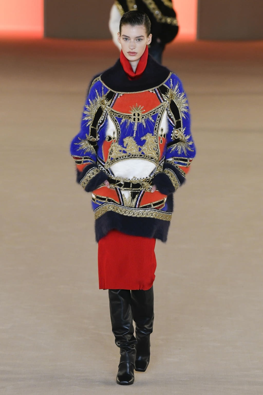 Fashion Week Paris Fall/Winter 2020 look 35 de la collection Balmain womenswear