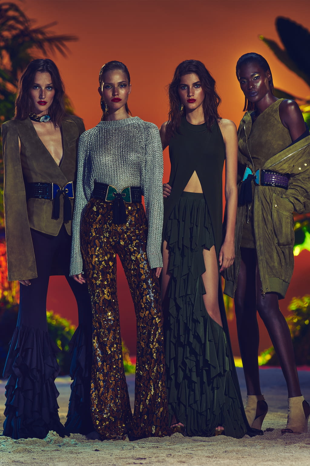 Fashion Week Paris Resort 2017 look 4 de la collection Balmain womenswear