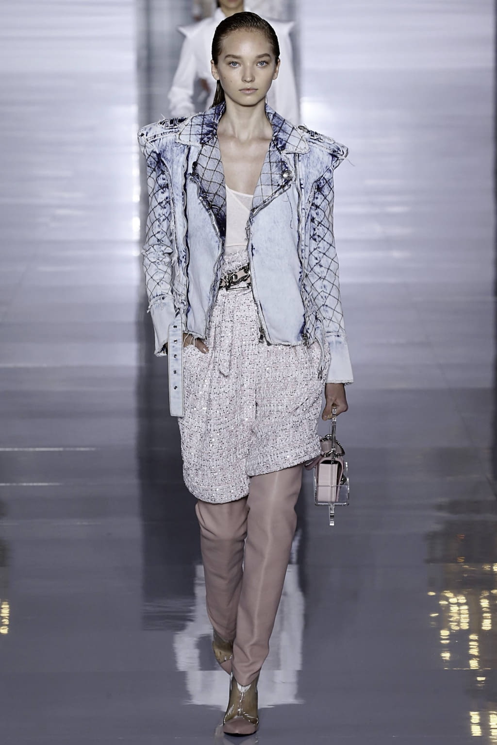 Fashion Week Paris Spring/Summer 2019 look 36 from the Balmain collection 女装