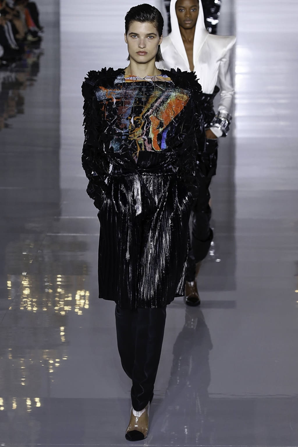 Fashion Week Paris Spring/Summer 2019 look 75 from the Balmain collection 女装