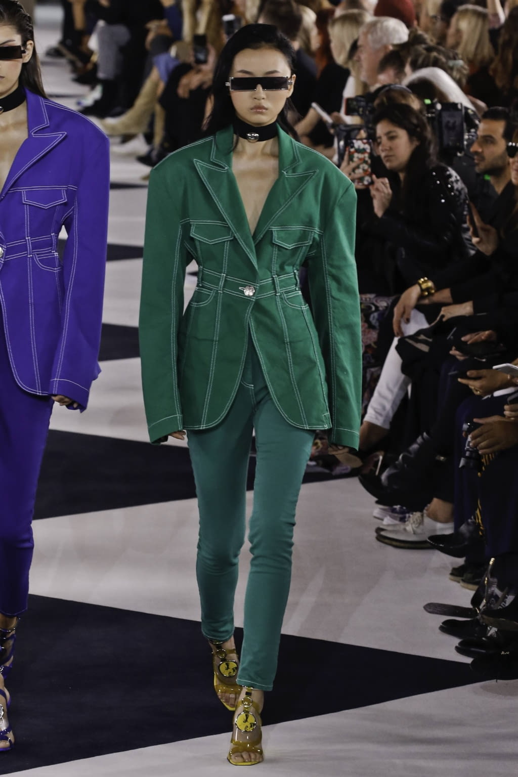 Fashion Week Paris Spring/Summer 2020 look 42 from the Balmain collection womenswear