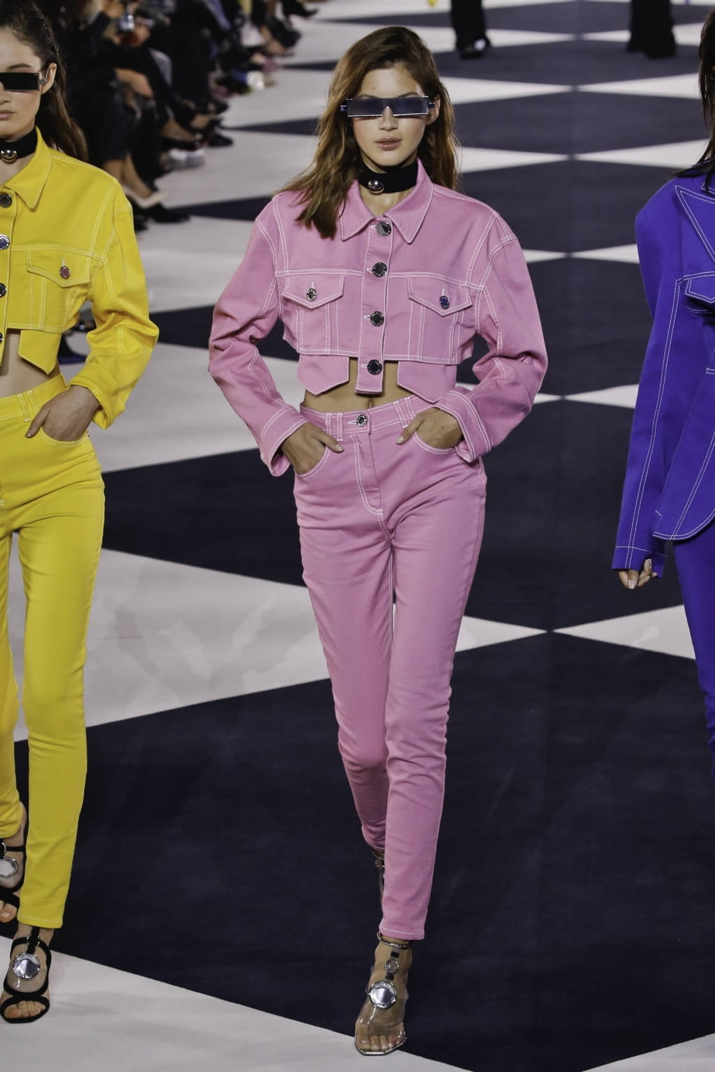 Fashion Week Paris Spring/Summer 2020 look 43 from the Balmain collection 女装