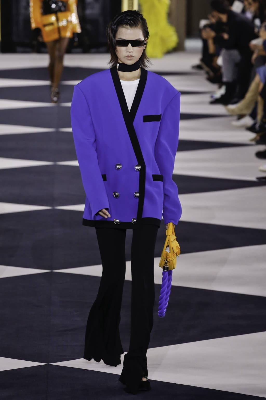 Fashion Week Paris Spring/Summer 2020 look 46 from the Balmain collection 女装