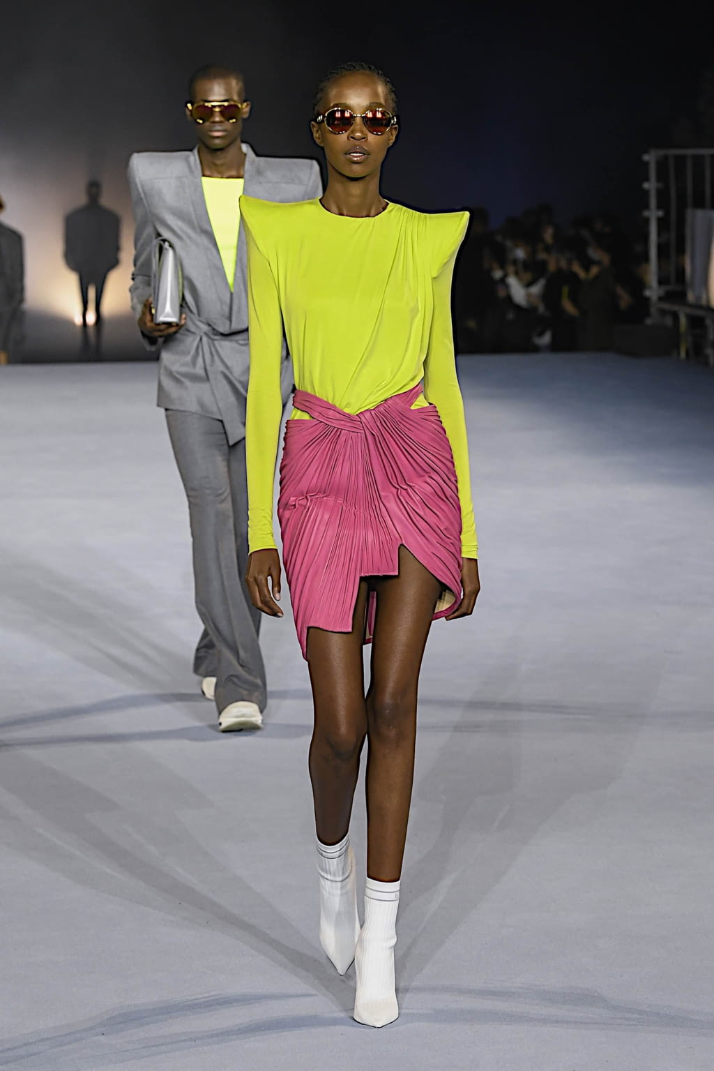 Fashion Week Paris Spring/Summer 2021 look 9 de la collection Balmain womenswear