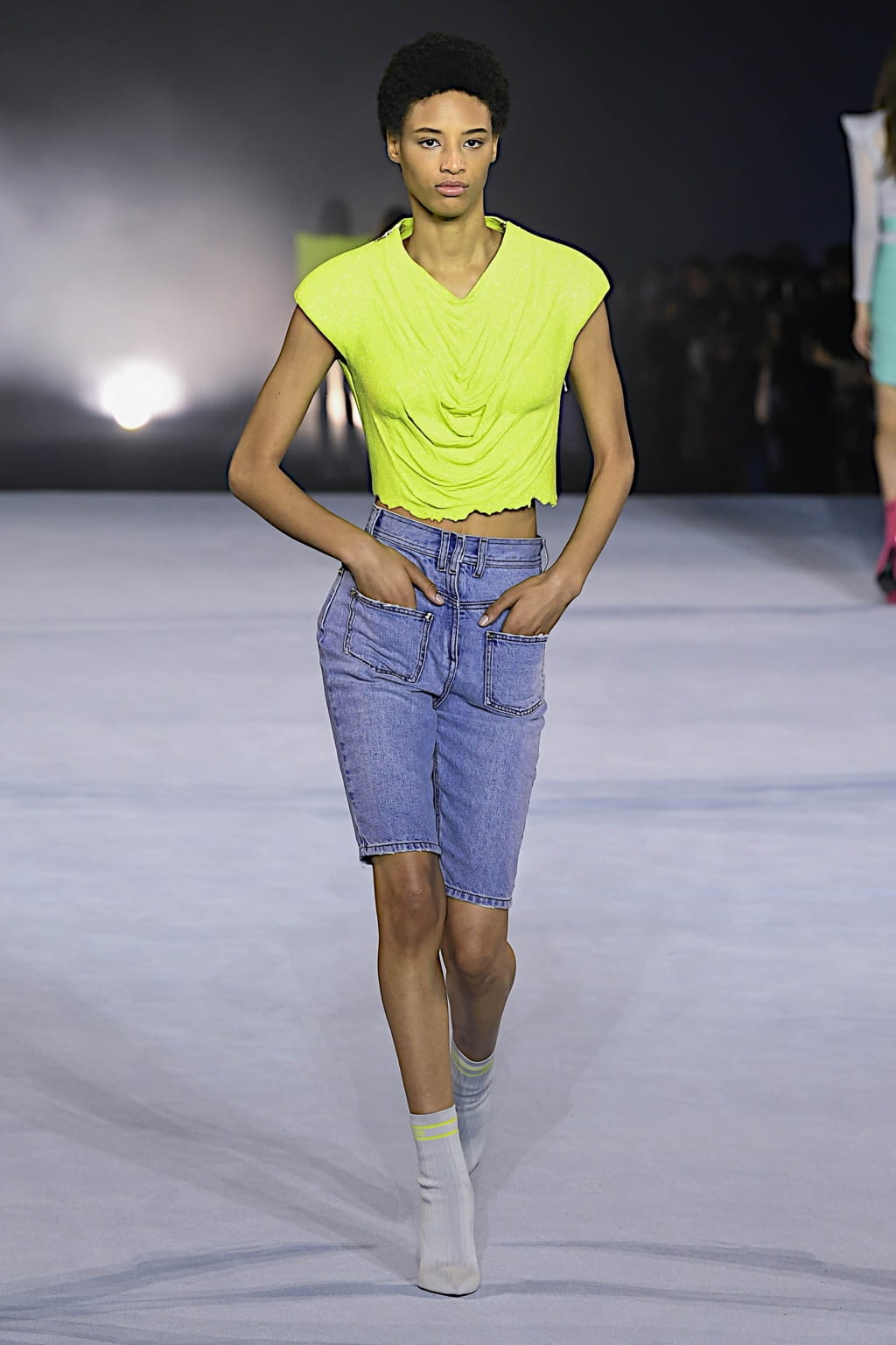 Fashion Week Paris Spring/Summer 2021 look 34 from the Balmain collection womenswear