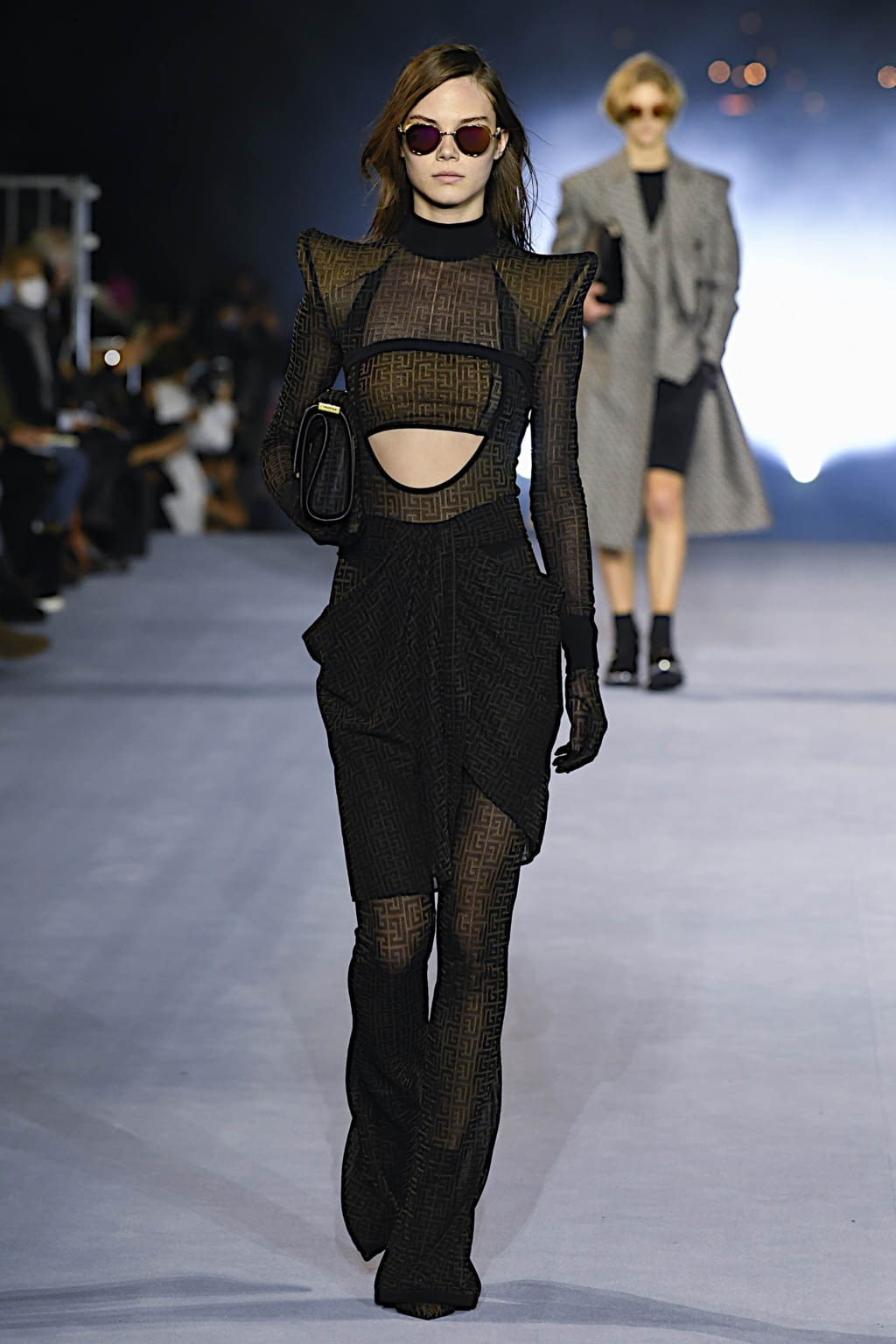 Fashion Week Paris Spring/Summer 2021 look 63 from the Balmain collection womenswear