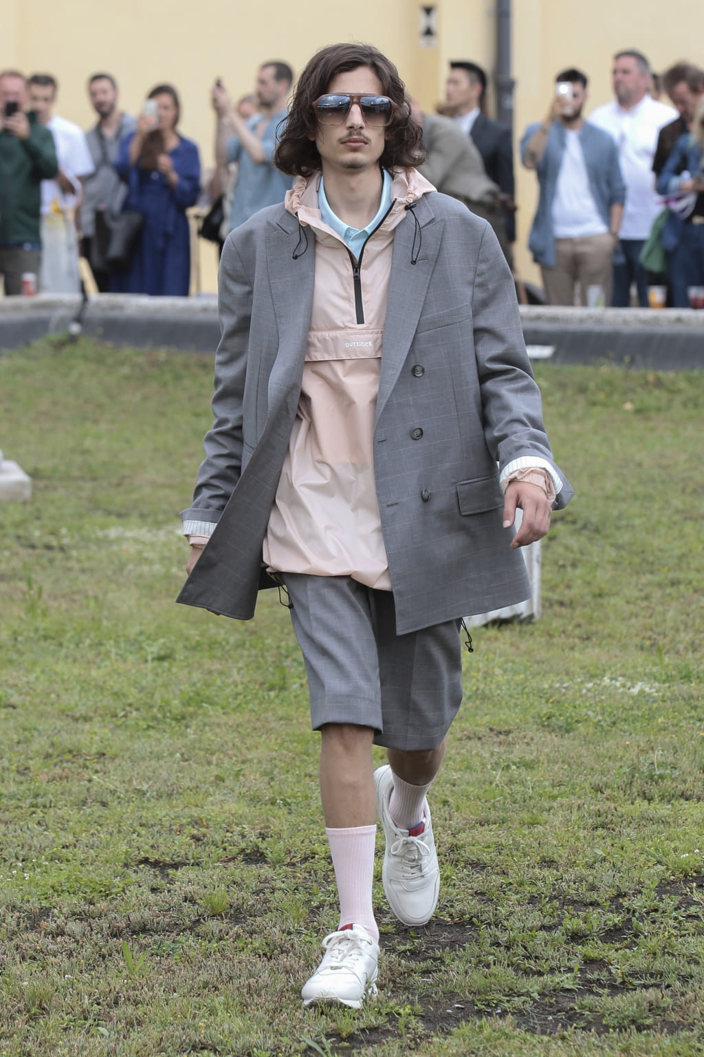 Fashion Week Florence Spring/Summer 2019 look 4 from the Band of Outsiders collection 男装